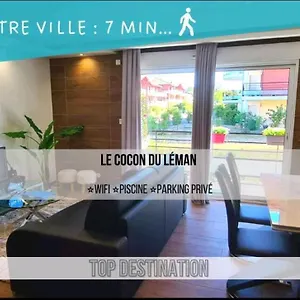  Appartement Le Cocon Du Léman 4 étoiles Netflix&mini-bar&parking Privé&balcon France